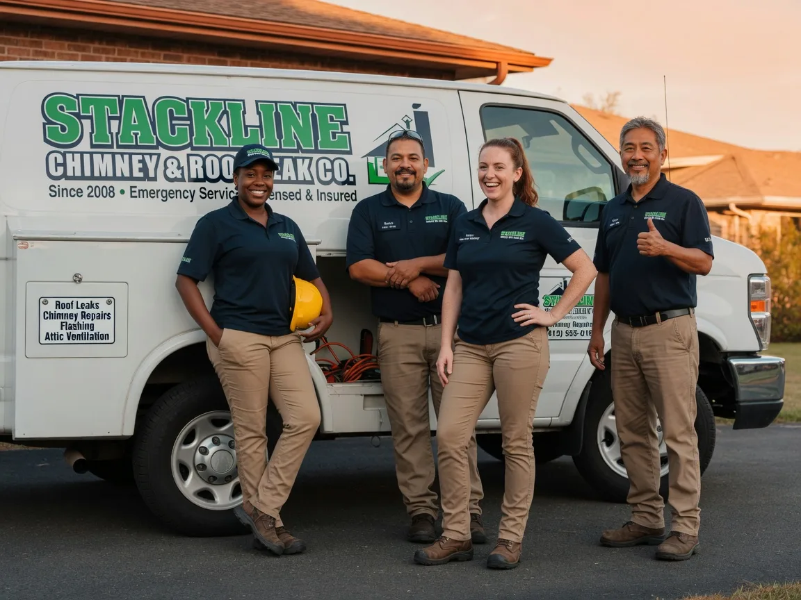 Chimney flashing repair company in Staffordsville, VA